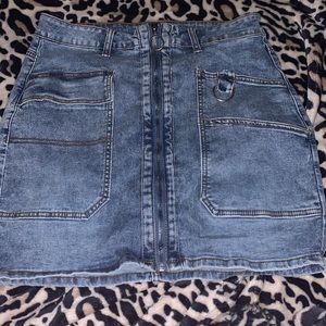 American Bazi tight jean skirt